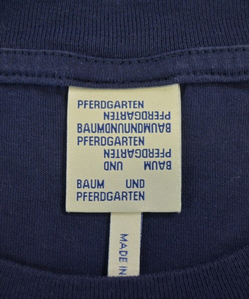 BAUM UND PFERDGARTEN（バウムウンドヘルガーデン）Tシャツ・カットソー 紺 サイズ:XS レディース/2200736764018