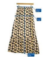 BAUM UND PFERDGARTEN（バウムウンドヘルガーデン）ロング・マキシ丈スカート 黒 サイズ:34(XS位) レディース/2200692949191