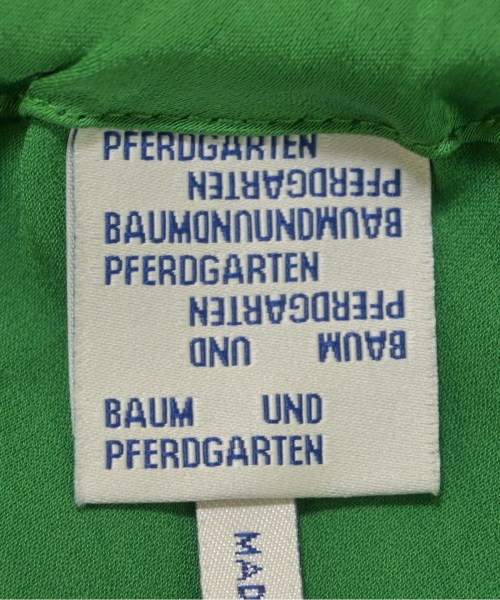 BAUM UND PFERDGARTEN（バウムウンドヘルガーデン）ひざ丈スカート 緑 サイズ:34(XS位) レディース/2200687695157