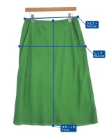 BAUM UND PFERDGARTEN（バウムウンドヘルガーデン）ひざ丈スカート 緑 サイズ:34(XS位) レディース/2200687695157
