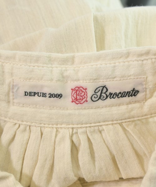 Brocante（ブロカント）カジュアルシャツ 白 サイズ:F レディース/2200621128055