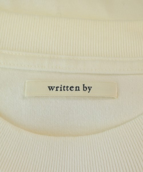written by（リトゥンバイ）Tシャツ・カットソー 白 サイズ:2(M位) メンズ/2200689242021