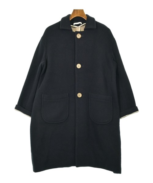 written by(リトゥンバイ)ステンカラーコート 紺 サイズ:M/2200639095295