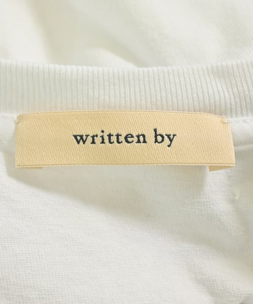 written by（リトゥンバイ）Tシャツ・カットソー 白 サイズ:1(S位) メンズ/2200700378715