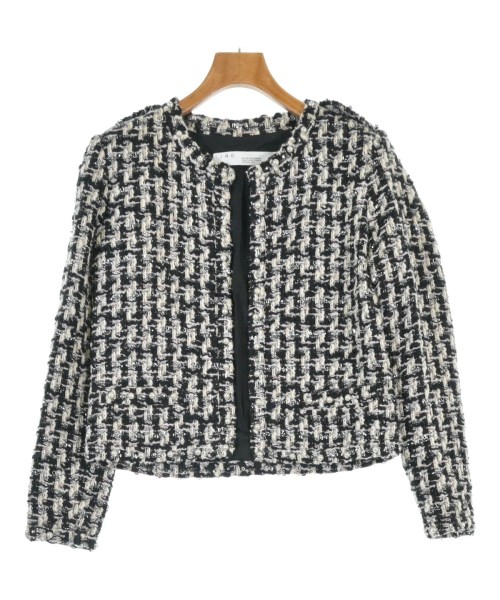 IRO(イロ)ノーカラージャケット 黒 サイズ:38(S位)/2200656813117