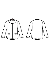 IRO（イロ）ノーカラージャケット 黒 サイズ:38(S位) レディース/2200656813117