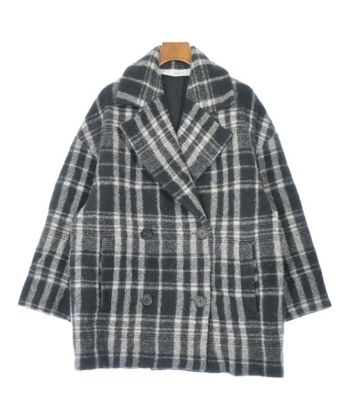 IRO(イロ)ピーコート 黒 サイズ:36(XS位)/2200658100017