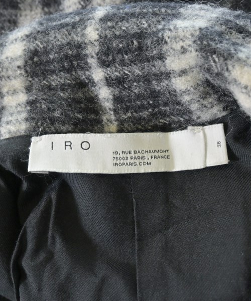 IRO（イロ）ピーコート 黒 サイズ:36(XS位) レディース/2200658100017