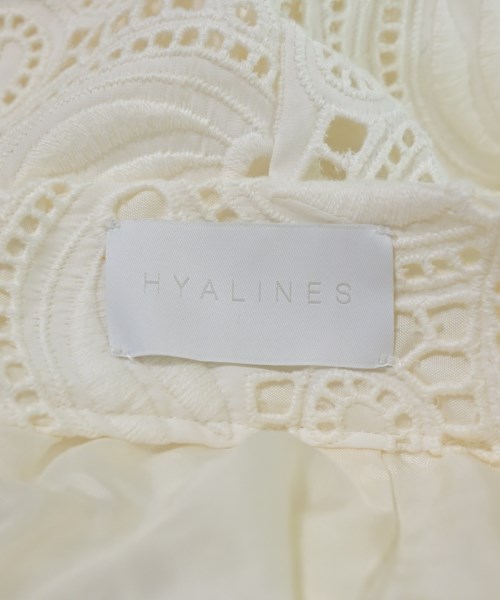HYALINES（ハイアリン）ロング・マキシ丈スカート 白 サイズ:38(M位) レディース/2200654757024