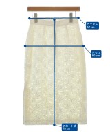 HYALINES（ハイアリン）ロング・マキシ丈スカート 白 サイズ:38(M位) レディース/2200654757024