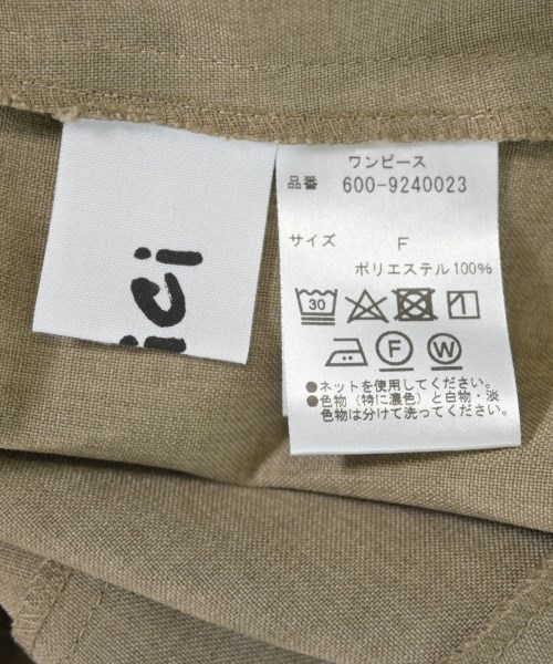 mici（ミチ）ワンピース ベージュ サイズ:F レディース/2200614559088