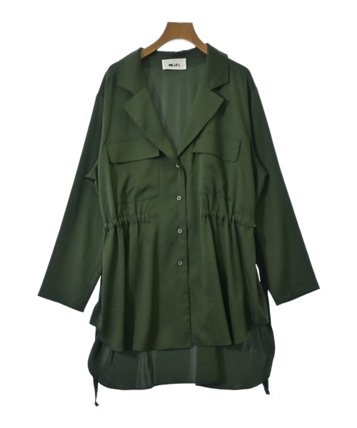 mici(ミチ)カジュアルシャツ 緑 サイズ:F/2200679220091