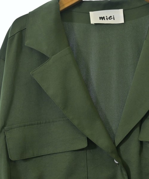 mici（ミチ）カジュアルシャツ 緑 サイズ:F レディース/2200679220091
