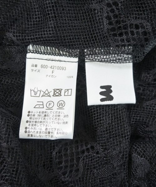 mici（ミチ）ブラウス 黒 サイズ:F レディース/2200665148255