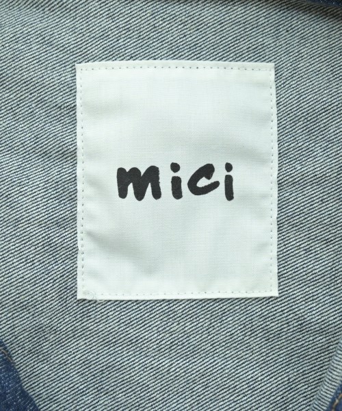 mici（ミチ）デニムジャケット 紺 サイズ:F レディース/2200687052110