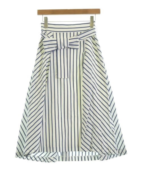 EMMEL REFINES（エメルリファインズ）ロング・マキシ丈スカート 白 サイズ:S レディース/2200621022148