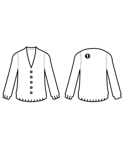 EMMEL REFINES（エメルリファインズ）カーディガン 茶 サイズ:F レディース/2200633794040