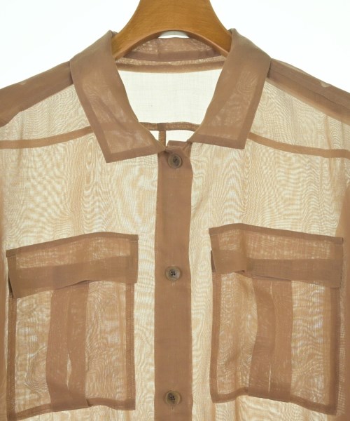 EMMEL REFINES（エメルリファインズ）カジュアルシャツ ベージュ サイズ:F レディース/2200623330104