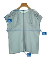 EMMEL REFINES（エメルリファインズ）ブラウス 青 サイズ:F レディース/2200632290062
