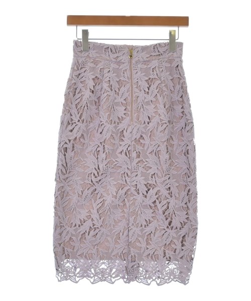 EMMEL REFINES（エメルリファインズ）ひざ丈スカート 紫 サイズ:S レディース/2200634382024