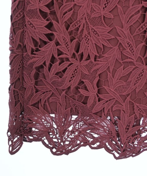 EMMEL REFINES（エメルリファインズ）ひざ丈スカート 赤 サイズ:S レディース/2200634382031