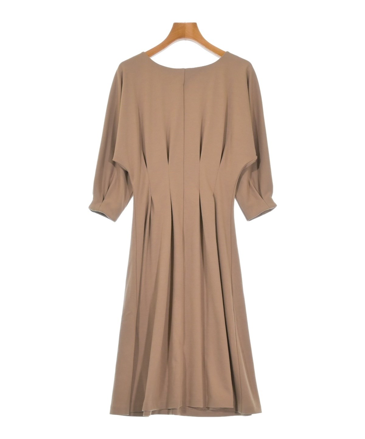 EMMEL REFINES（エメルリファインズ）ワンピース 茶 サイズ:S