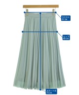 EMMEL REFINES（エメルリファインズ）ロング・マキシ丈スカート 緑 サイズ:XS レディース/2200633758172