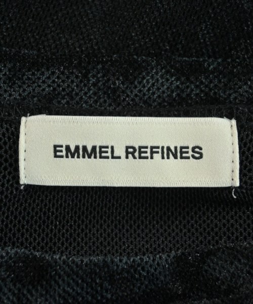 EMMEL REFINES（エメルリファインズ）Tシャツ・カットソー 黒 サイズ:F レディース/2200611229021