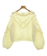 EMMEL REFINES（エメルリファインズ）ニット・セーター 白 サイズ:F レディース/2200622173122