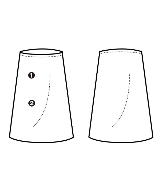 EMMEL REFINES（エメルリファインズ）ロング・マキシ丈スカート 黒 サイズ:M レディース/2200617322047