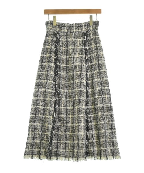 EMMEL REFINES（エメルリファインズ）ロング・マキシ丈スカート 白 サイズ:S レディース/2200623467015