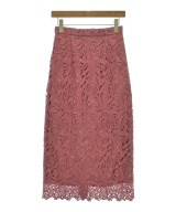 EMMEL REFINES（エメルリファインズ）ひざ丈スカート ピンク サイズ:S レディース/2200622260051