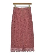 EMMEL REFINES（エメルリファインズ）ひざ丈スカート ピンク サイズ:S レディース/2200622260051
