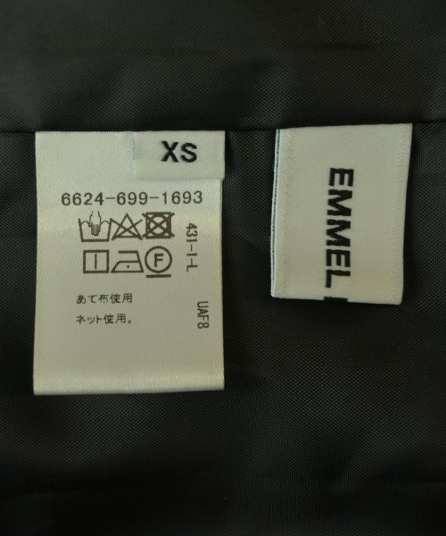 EMMEL REFINES（エメルリファインズ）ロング・マキシ丈スカート 黒 サイズ:XS レディース/2200616395103