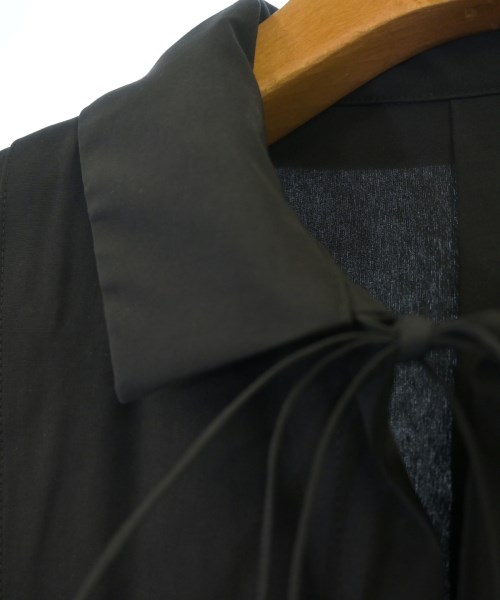 EMMEL REFINES（エメルリファインズ）シャツワンピース 黒 サイズ:F レディース/2200617046035