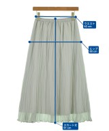 EMMEL REFINES（エメルリファインズ）ロング・マキシ丈スカート 青 サイズ:S レディース/2200618164110
