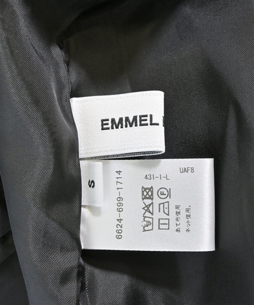 EMMEL REFINES（エメルリファインズ）ロング・マキシ丈スカート 黒 サイズ:S レディース/2200610673030
