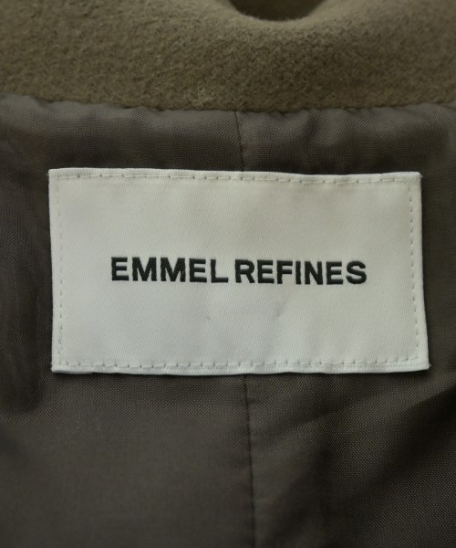 EMMEL REFINES（エメルリファインズ）チェスターコート 茶 サイズ:S レディース/2200616785010
