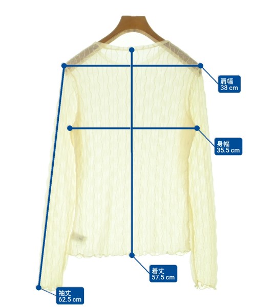 EMMEL REFINES（エメルリファインズ）Tシャツ・カットソー 白 サイズ:-(M位) レディース/2200618889013
