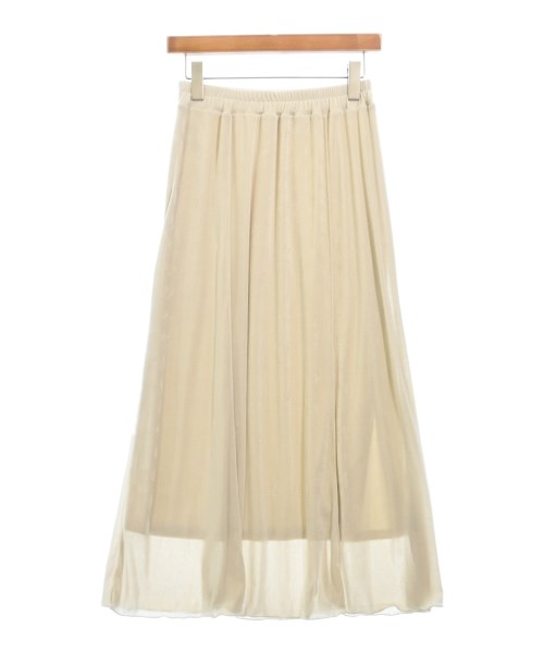 EMMEL REFINES（エメルリファインズ）ロング・マキシ丈スカート ベージュ サイズ:M レディース/2200616862032