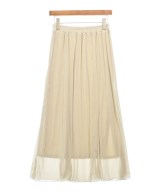 EMMEL REFINES（エメルリファインズ）ロング・マキシ丈スカート ベージュ サイズ:M レディース/2200616862032