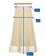 EMMEL REFINES（エメルリファインズ）ロング・マキシ丈スカート ベージュ サイズ:M レディース/2200616862032