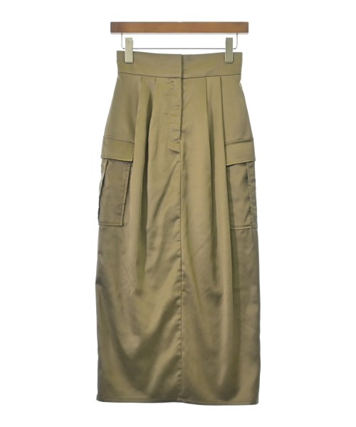 EMMEL REFINES(エメルリファインズ)ロング・マキシ丈スカート ベージュ サイズ:S/2200669017038