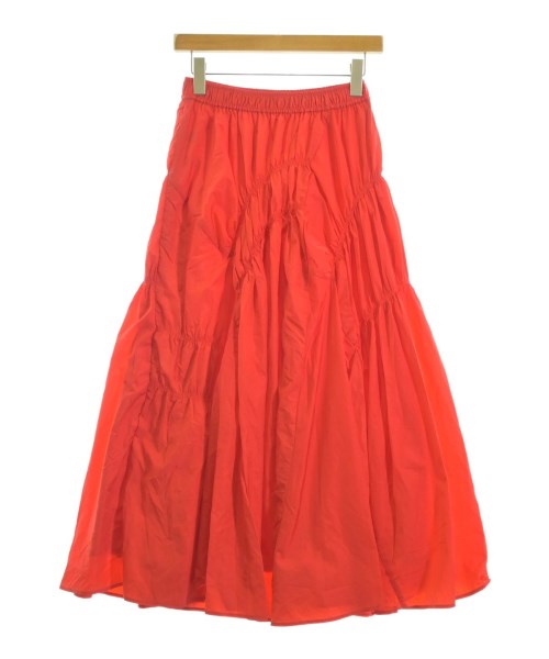 EMMEL REFINES（エメルリファインズ）ロング・マキシ丈スカート 赤 サイズ:F レディース/2200669479034
