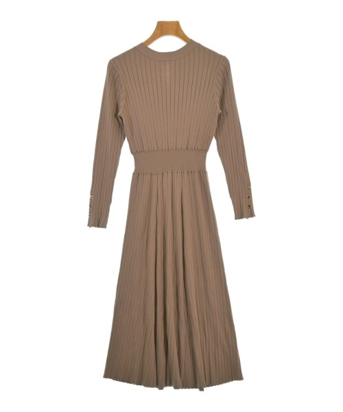 EMMEL REFINES(エメルリファインズ)ワンピース 茶 サイズ:F/2200668516013