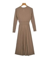 EMMEL REFINES（エメルリファインズ）ワンピース 茶 サイズ:F レディース/2200668516013