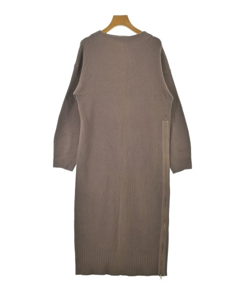 EMMEL REFINES(エメルリファインズ)ワンピース 茶 サイズ:F/2200671503031