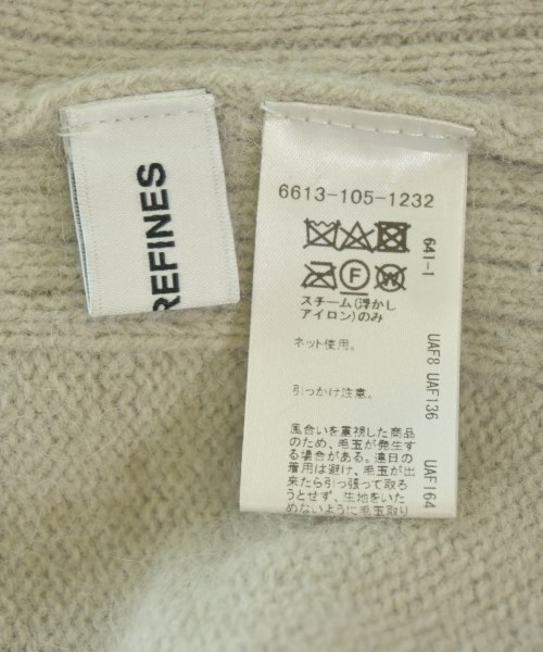 EMMEL REFINES（エメルリファインズ）ニット・セーター ベージュ サイズ:F レディース/2200672533068