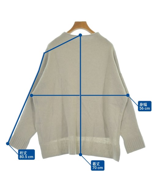 EMMEL REFINES（エメルリファインズ）ニット・セーター ベージュ サイズ:F レディース/2200672533068