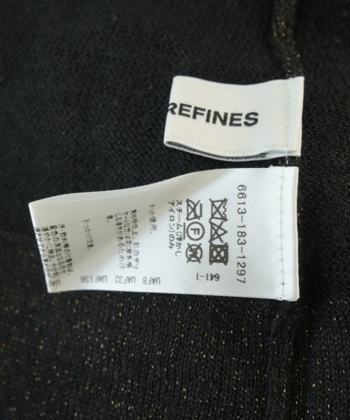 EMMEL REFINES（エメルリファインズ）カーディガン 黒 サイズ:-(XL位) レディース/2200676333060